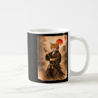 Samurai-Katze japanische Kunst Männer Jungen lusti Kaffeetasse