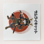 Samurai-Katze Puzzle (Horizontal)