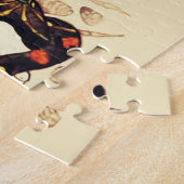 SAMURAI-KATZEN IN SKULL,SKELETON,BUTTERFLY-TATTOOS PUZZLE (Seite)