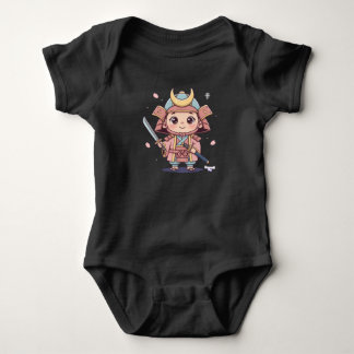 Samurái Kawaii Be Baby Strampler