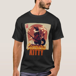 Samurai Kitty Vs Anime Die Felsenrevolution T-Shirt