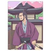 Samurai Klemmbrett (Rückseite)