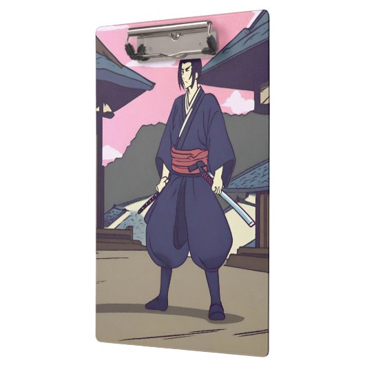 Samurai Klemmbrett (Links)