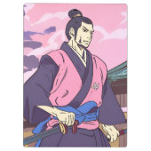 Samurai Klemmbrett (Rückseite)