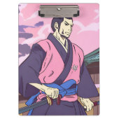 Samurai Klemmbrett (Vorderseite)