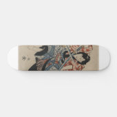 Samurai-Klinge-Kampf circa 1825 Skateboard (Horizontal)