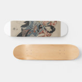 Samurai-Klinge-Kampf circa 1825 Skateboard (Horizontal)