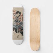 Samurai-Klinge-Kampf circa 1825 Skateboard (Vorderseite)