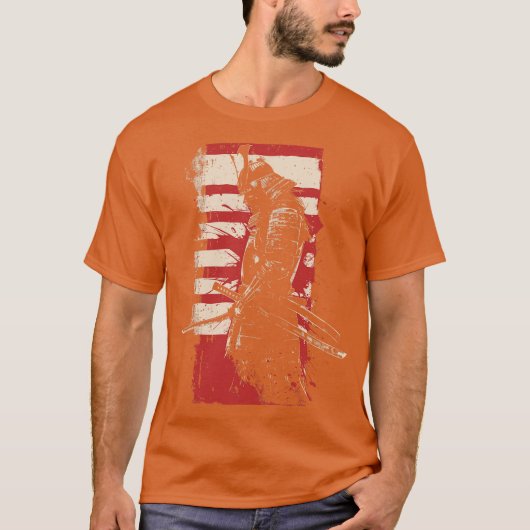 Samurai Krieger 2 T-Shirt (Vorderseite)
