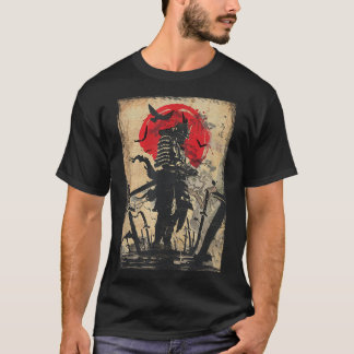 Samurai Krieger Bushido Code Japanischer Schwertmä T-Shirt