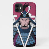 Samurai-Krieger Case-Mate iPhone Hülle (Rückseite)