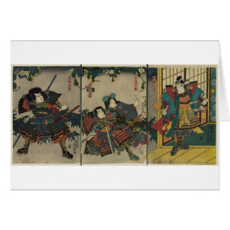 Samurai-Krieger circa JAPAN 1850