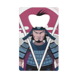 Samurai-Krieger Geldbeutel Flaschenöffner