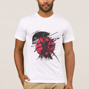 : Samurai-Krieger-Grafik-T-Shirt T-Shirt