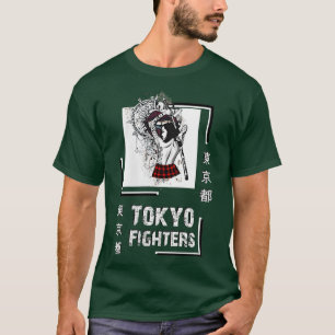 Samurai Krieger Japan Tokio Stil Kleidung T-Shirt