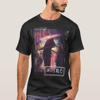 Samurai Krieger Japanischer Cyberpunk Streetwear T-Shirt