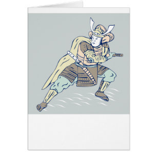 Samurai-Krieger katana Klinge