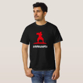 Samurai-Krieger Katana Ronin T-Shirt (Vorne ganz)