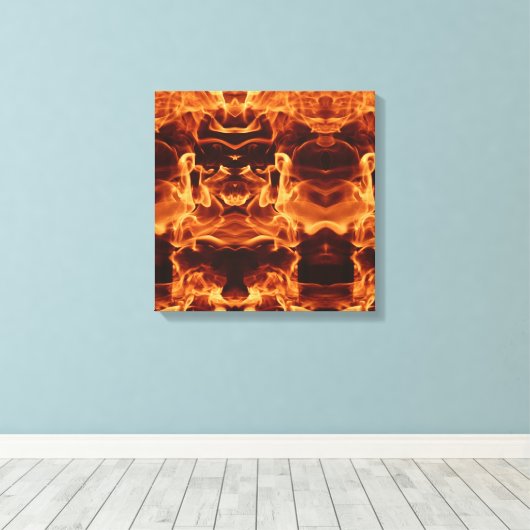 Samurai-Krieger Leinwanddruck (Insitu (Holzboden))