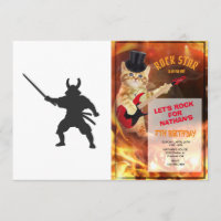 Samurai-Krieger mit Schwert - Wählen Sie eine Farb