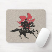 Samurai-Krieger Mousepad (Mit Mouse)