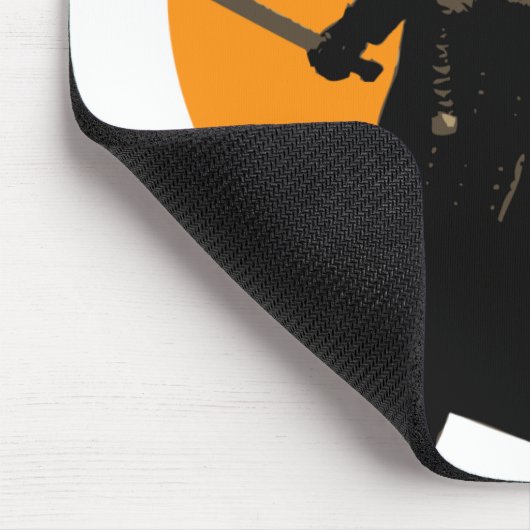 Samurai-Krieger Mousepad (Ecke)