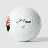 Samurai-Krieger-Präzisionsgolfbälle Golfball (Logo)