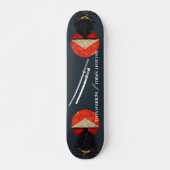 Samurai-Krieger Skateboard (Vorne)