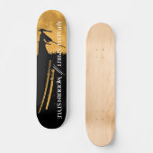 Samurai-Krieger Skateboard (Vorderseite)