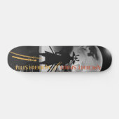 Samurai-Krieger Skateboard (Horizontal)