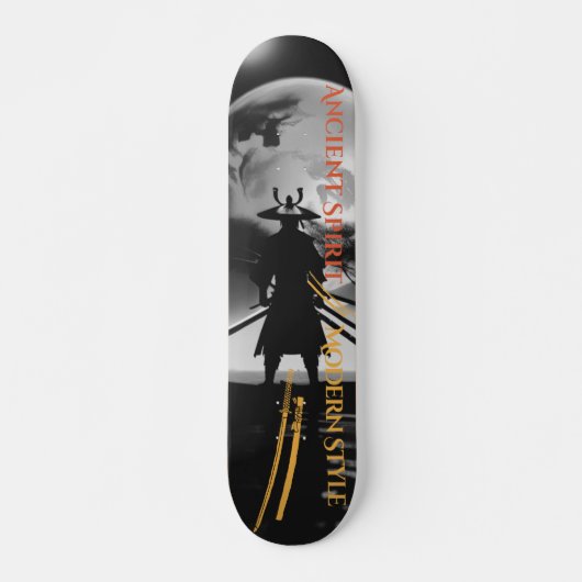 Samurai-Krieger Skateboard (Vorne)