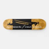 Samurai-Krieger Skateboard (Horizontal)