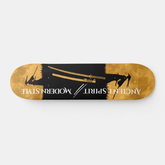 Samurai-Krieger Skateboard (Horizontal)
