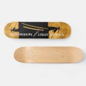 Samurai-Krieger Skateboard (Horizontal)