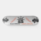 Samurai-Krieger Skateboard (Horizontal)