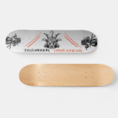 Samurai-Krieger Skateboard (Horizontal)