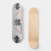 Samurai-Krieger Skateboard (Vorderseite)