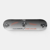 Samurai-Krieger Skateboard (Horizontal)