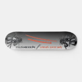 Samurai-Krieger Skateboard (Horizontal)