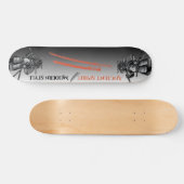 Samurai-Krieger Skateboard (Horizontal)
