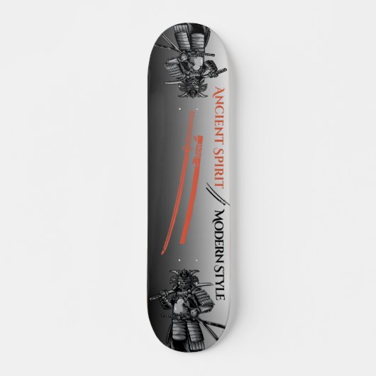Samurai-Krieger Skateboard (Vorne)