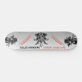 Samurai-Krieger Skateboard (Horizontal)