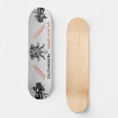 Samurai-Krieger Skateboard (Vorderseite)