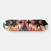 Samurai-Krieger Skateboard (Horizontal)