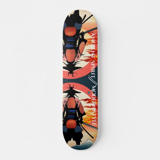 Samurai-Krieger Skateboard (Vorne)