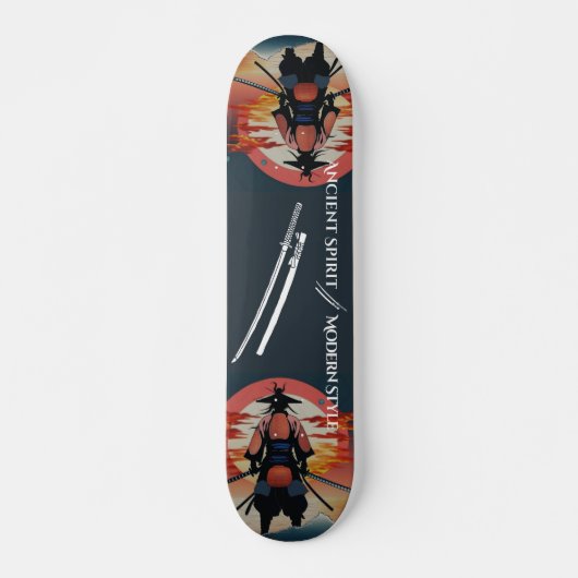 Samurai-Krieger Skateboard (Vorne)