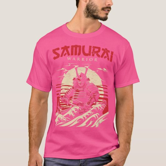 Samurai-Krieger T-Shirt (Vorderseite)