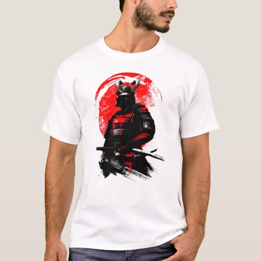 Samurai-Krieger T-Shirt (Vorderseite)
