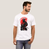 Samurai-Krieger T-Shirt (Vorne ganz)