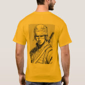 Samurai-Krieger T-Shirt (Rückseite)